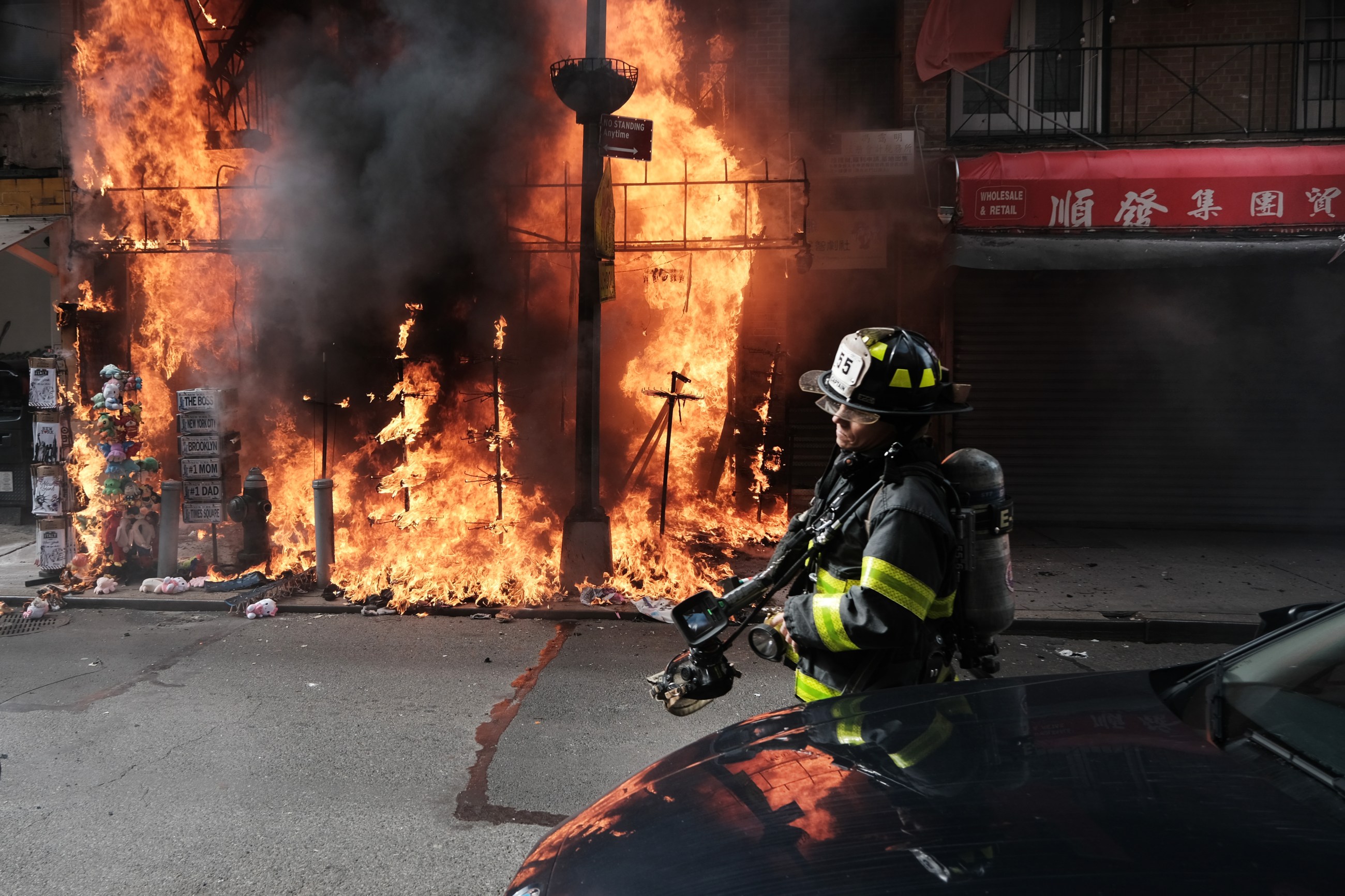 edificio del departamento de bomberos