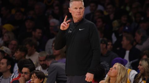 Steve Kerr, entrenador de los Golden State Warriors.