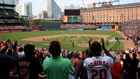 Oriole Park, casa de los Orioles de Baltimore.