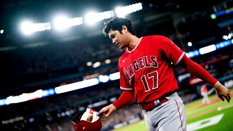 Shohei Ohtani, jugador de Los Ángeles Angels.