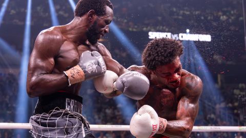 El entrenador de Crawford resaltó su desempeño en el cuadrilátero.