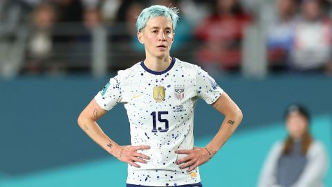 Megan Rapinoe, jugadora de la selección de Estados Unidos.