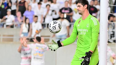 Thibaut Courtois, arquero belga del Real Madrid.