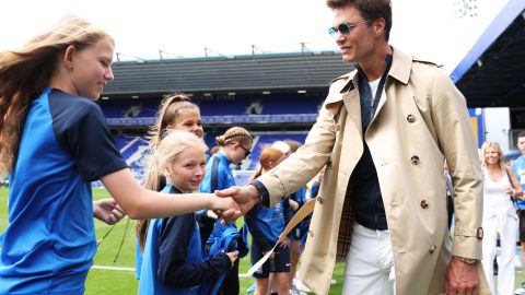 Tom Brady dijo presente en el estadio del Birmingham en su primera victoria del Championship