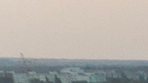 El teatro de Chernihiv después del ataque ruso con misiles.