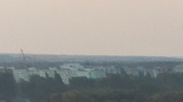 El teatro de Chernihiv después del ataque ruso con misiles.