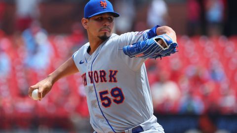 Venezolano Carlos Carrasco podría perder su lugar en la rotación de los New York Mets