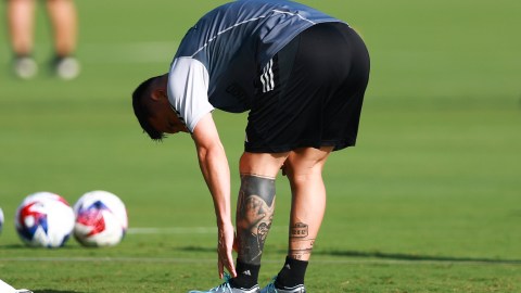 Susto en el Inter Miami: Messi se dobló el tobillo durante el entrenamiento previo a la semifinal de Leagues Cup