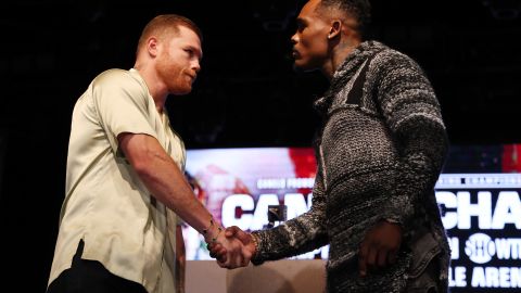 Canelo Álvarez y Jermell Charlo.