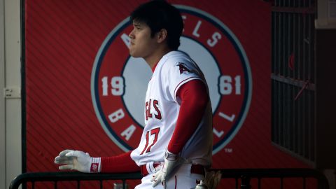 Shohei Ohtani, jugador de Los Ángeles Angels.