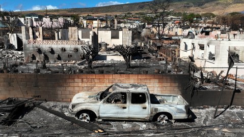 Dozens Killed In Maui Wildfire Leaving The Town Of Lahaina Devastated