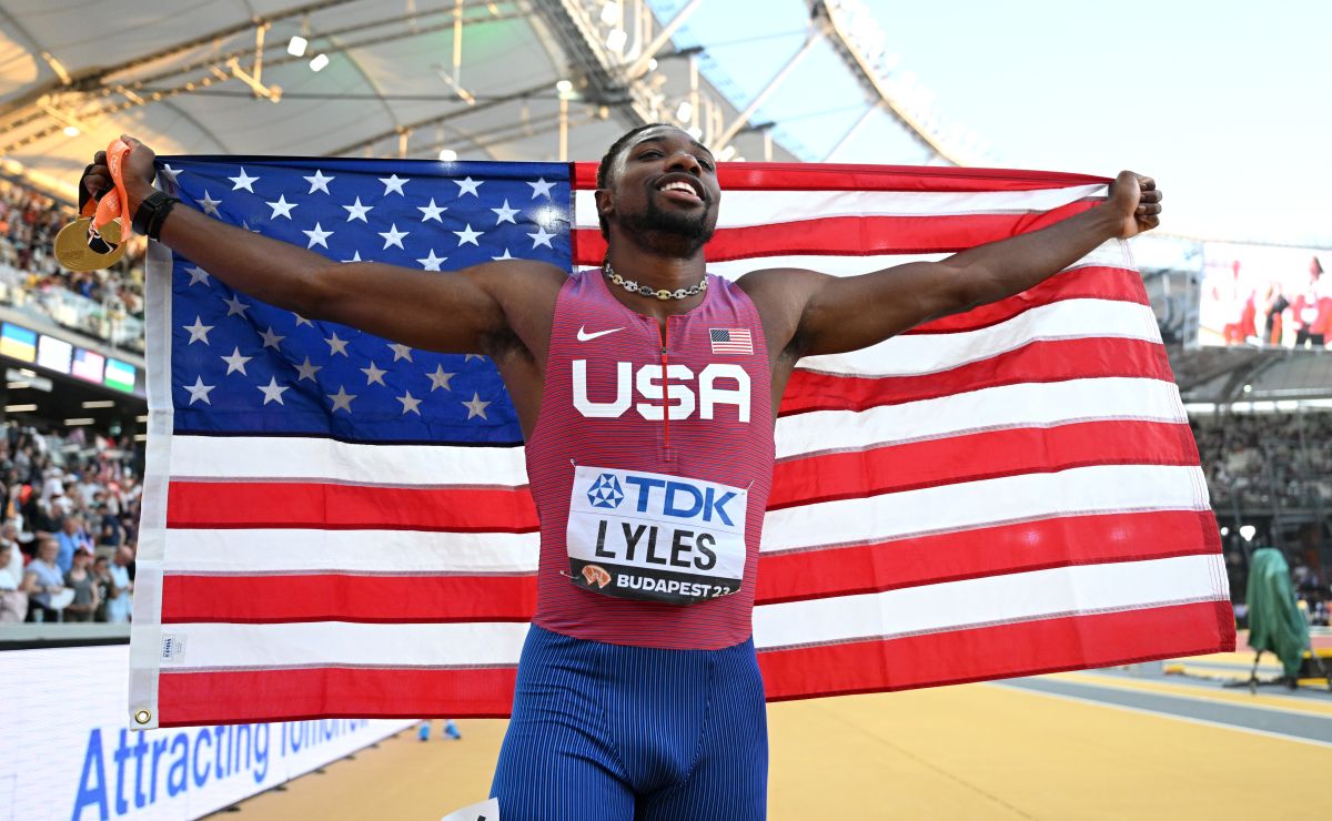 L’americano Noah Lyles è il nuovo campione del mondo nei 100 metri piani