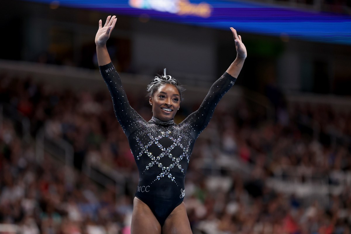 Simone Biles Logró Su Octavo Campeonato Nacional De Gimnasia Y Rompió Un Récord Que Databa Desde 6536