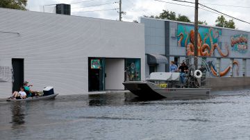 Inundaciones en Florida por huracán Idalia