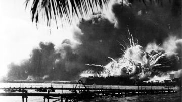 Imagen de 1941 durante el ataque japonés a Pearl Harbor.