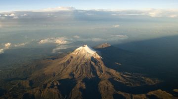 Vista aérea del Pico de Orizaba.