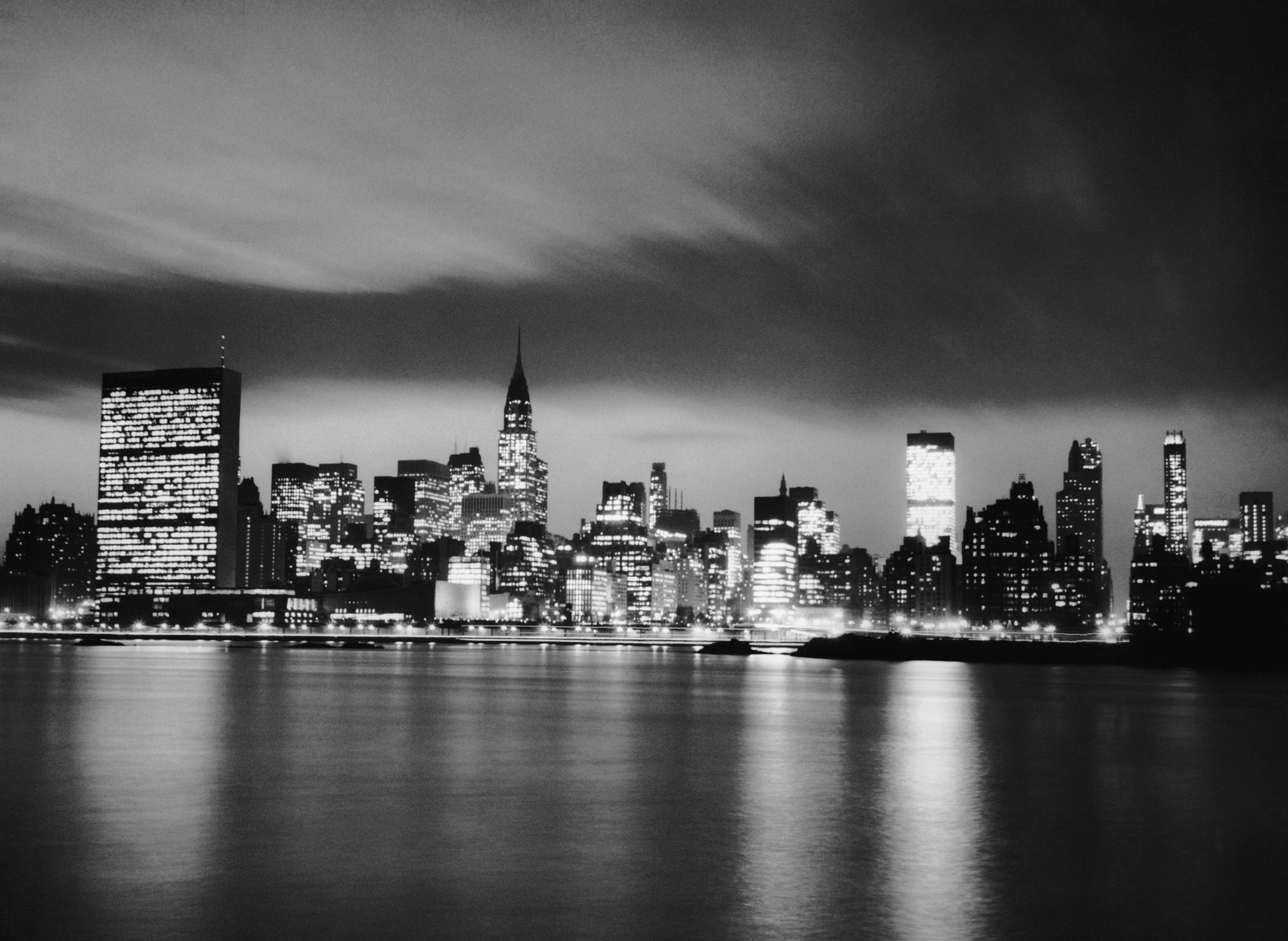 Nueva York de Noche en la época de los 50s. (Foto: George Marks/Retrofile/Getty Images)