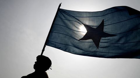 Bandera de Somalia.