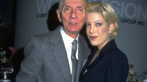 Aaron Spelling, padre de Tori Spelling, murió en 2006.