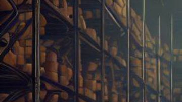 Giacomo Chiapparini murió bajo ruedas de queso parmesano.