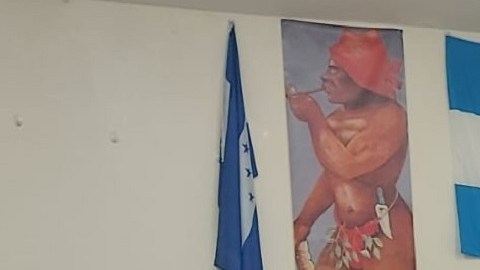 Jordán Rodas (izquierda) fue fiscal para los Derechos Humanos en Guatemala.