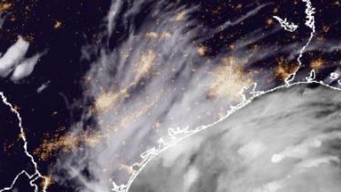 La depresión tropical podría convertirse en la Tormenta Harold antes de tocar Texas. NOAA