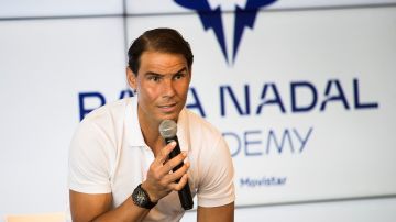 Rafael Nadal entrenó a Sebastián Yatra para el juego contra Carlos Alcaraz en el Abierto de Estados Unidos