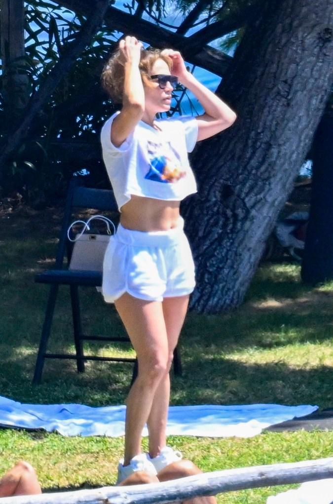 JLo de 54 años hace ejercicio tres o cuatro veces por semana. / Foto de Grosby Group.
