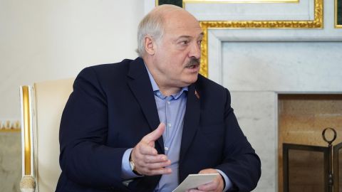 El presidente de Bielorrusia, Alexander Lukashenko, el principal aliado de Vladimir Putin.