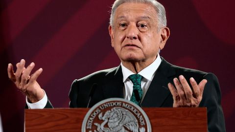 El presidente mexicano Andrés Manuel López Obrador.