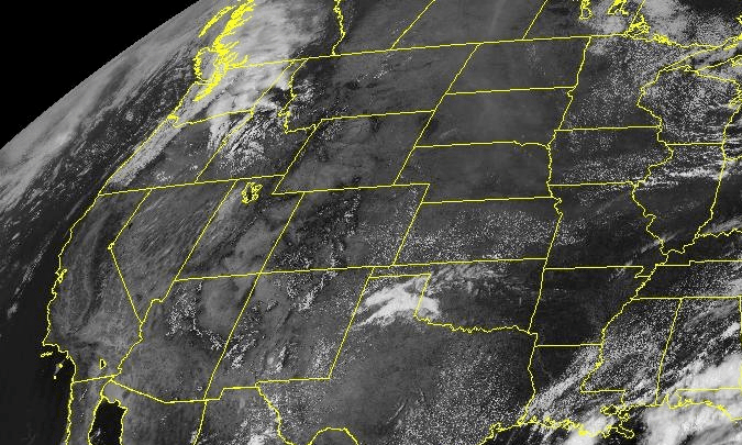 Imagen del huracán Idalia, vía NOAA 