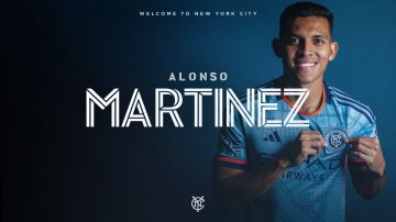 Alonso Martínez, nuevo jugador del New York City FC.