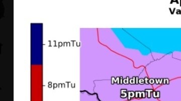 Pronóstico de fin de lluvias esta noche.