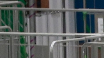 Estación de entrega Amazon DXX1, durante su inauguración hoy, en Ciudad de México.