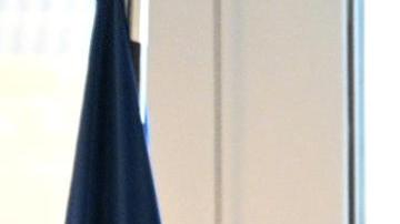 Gianni Infantino (L) y Pedro Sánchez (R) durante una conferencia en Nueva York.