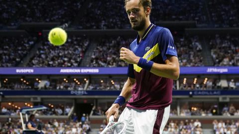 Daniil Medvedev en la final del US Open.