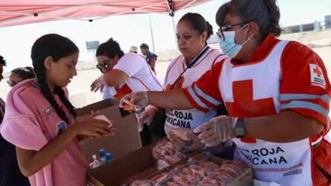 Los migrantes varados en la frontera norte de México esperaron por varios días para llegar a alcanzar el "sueño americano.