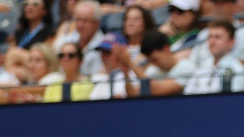 Aryna Sabalenka celebra en la pista del Arthur Ashe. Ganó 6-1, 6-4 a Qinwen Zheng en partido de cuartos de final del Us Open 2023