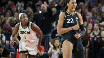 Las Vegas Aces avanzan a semifinales de la WNBA tras imponerse a las Chicago Sky