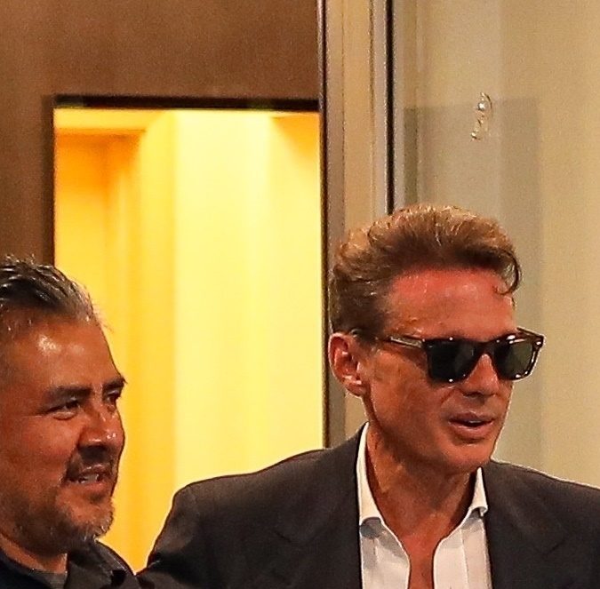 Luis Miguel y Paloma Cuevas.