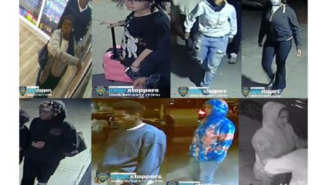Las autoridades están pidiendo ayuda del público para dar con el paradero de los ladrones.