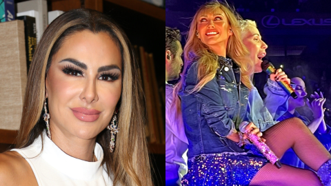 Ninel Conde y Anahí se reencuentran.