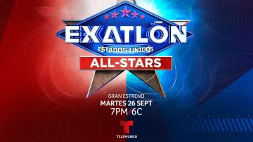 Exatlón All Stars dará inicio el próximo 26 de septiembre por Telemundo.