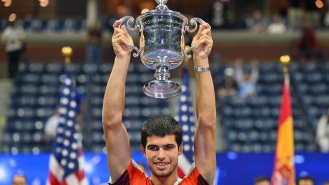 Carlos Alcaraz, campeón del US Open 2022.