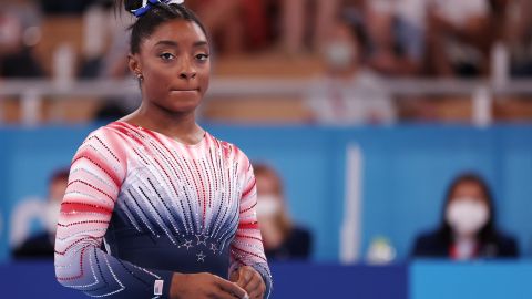 Simone Biles, gimnasta estadounidense.