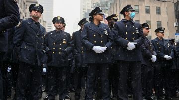 Elementos del NYPD.