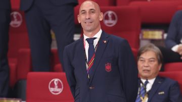 Luis Rubiales durante el Mundial Qatar 2022.