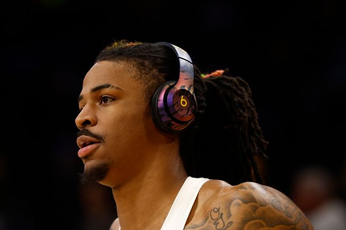 Ja Morant, estrella de la NBA.