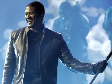 Usher en una presentación en el iHeartRadio’s Living Black 2023 Block Party en Inglewood, California.