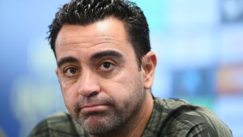 Xavi Hernández, entrenador del FC Barcelona.